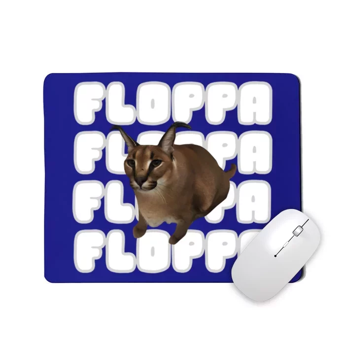 Big Floppa Meme Cat Gift Mousepad