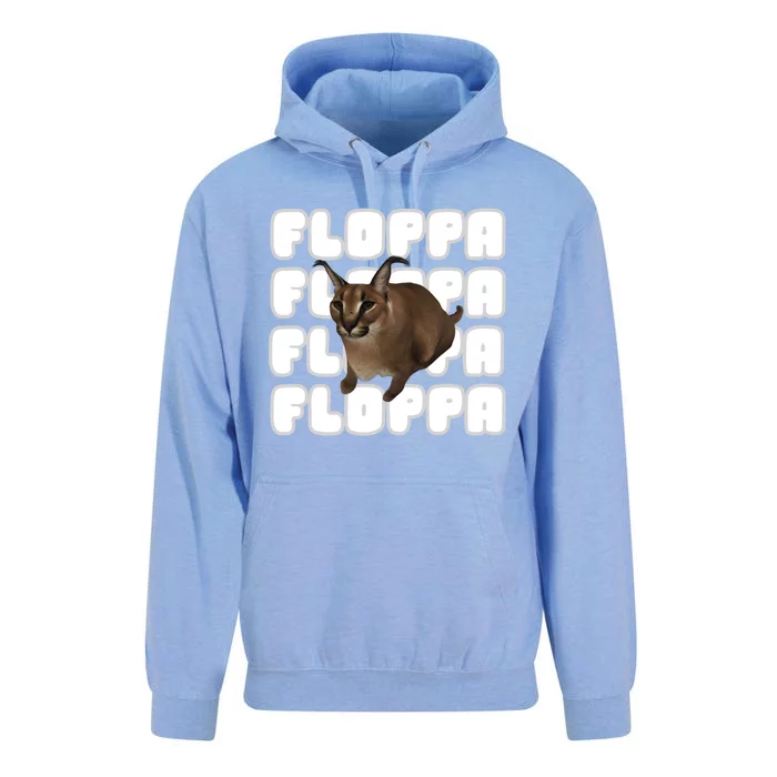 Big Floppa Meme Cat Gift Unisex Surf Hoodie