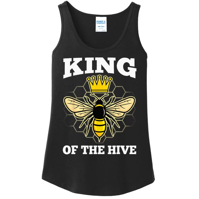 Beekeeper For Men Dad Beekeeping Honeybee Beehive Bee Lover Ladies Essential Tank