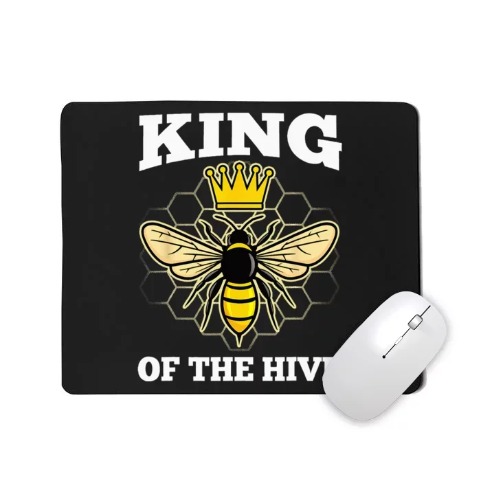 Beekeeper For Men Dad Beekeeping Honeybee Beehive Bee Lover Mousepad