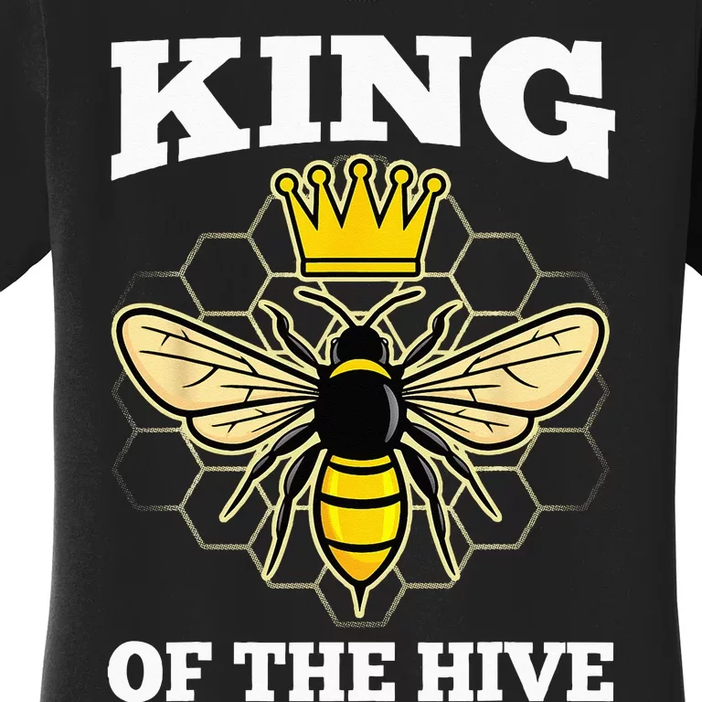 Beekeeper For Men Dad Beekeeping Honeybee Beehive Bee Lover Women's T-Shirt