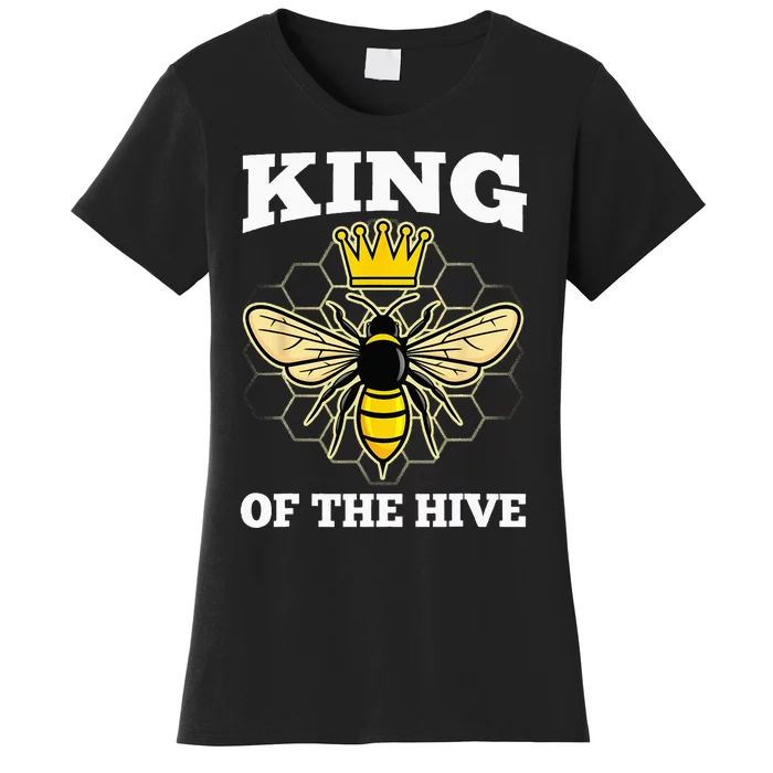 Beekeeper For Men Dad Beekeeping Honeybee Beehive Bee Lover Women's T-Shirt