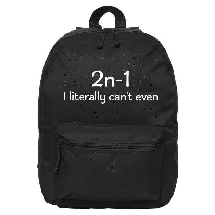 Best Funny Math Teacher Joke Humor Science Fun Math Pun 16 in Basic Backpack