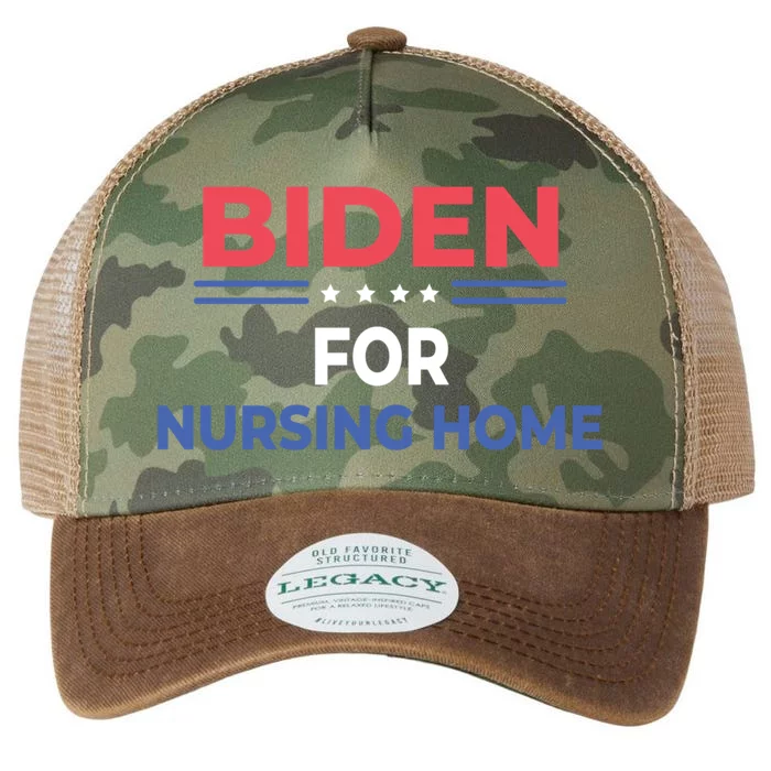 Biden For Nursing Home Legacy Tie Dye Trucker Hat