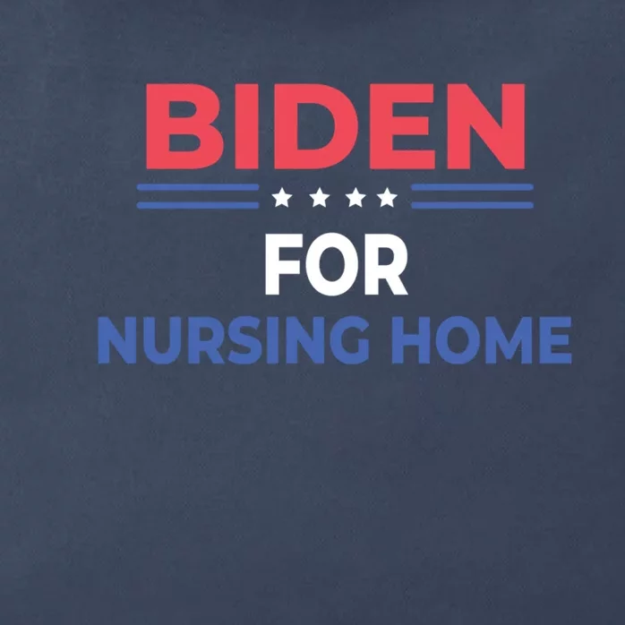 Biden For Nursing Home Zip Tote Bag