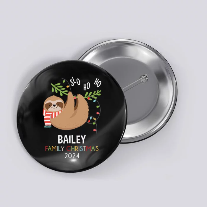 Bailey Family Name Gift Bailey Family Christmas Button