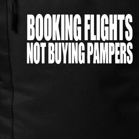 Booking Flights Not Buying Pampers Daily Commute Backpack