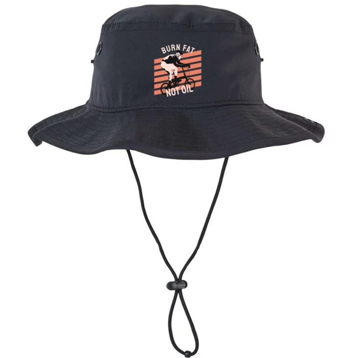 Burn Fat Not Oil Legacy Cool Fit Booney Bucket Hat