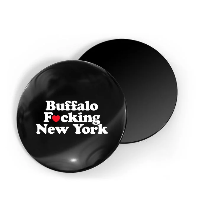 Buffalo Fucking New York Heart 716 Buffalo Ny Magnet