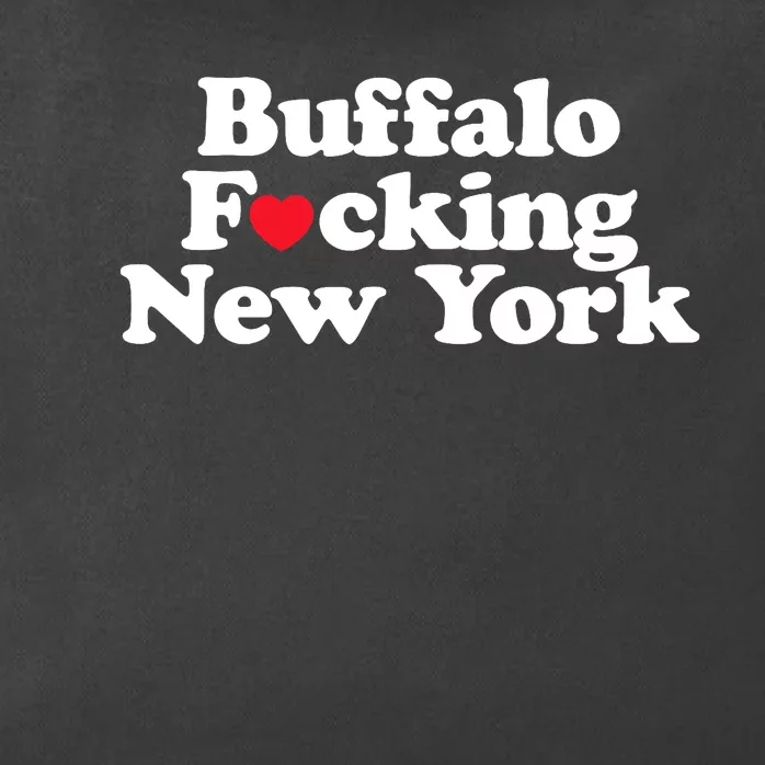 Buffalo Fucking New York Heart 716 Buffalo Ny Zip Tote Bag