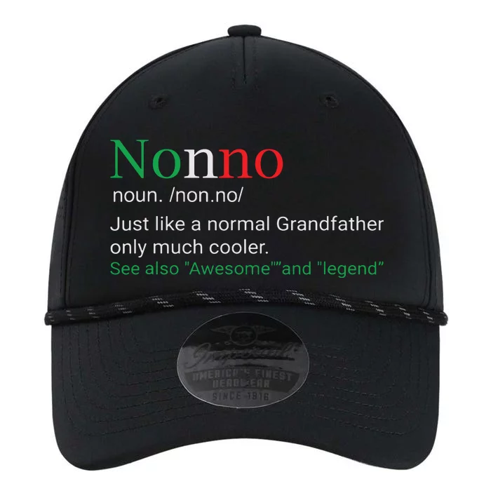 Best Funny Nonno Italian Grandfather Definition Gift Performance The Dyno Cap