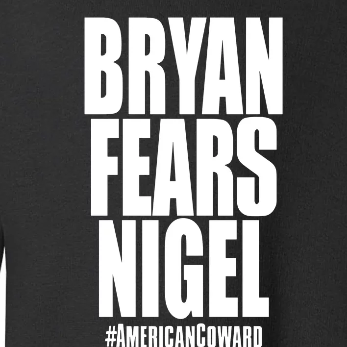 Bryan Fears Nigel Toddler Sweatshirt