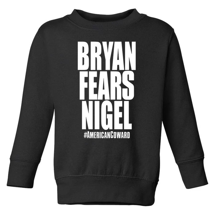 Bryan Fears Nigel Toddler Sweatshirt