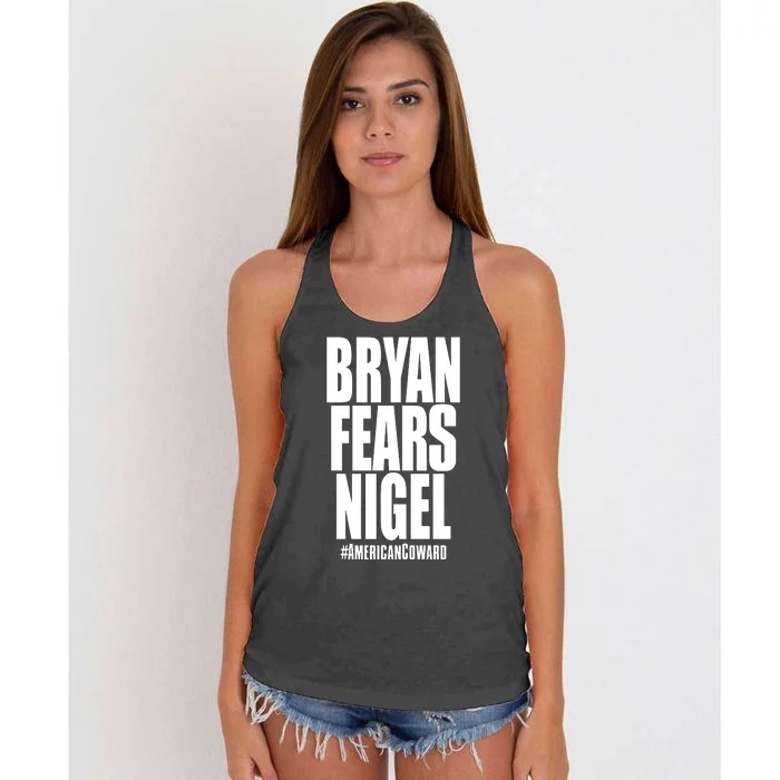 Bryan Fears Nigel Women's Knotted Racerback Tank