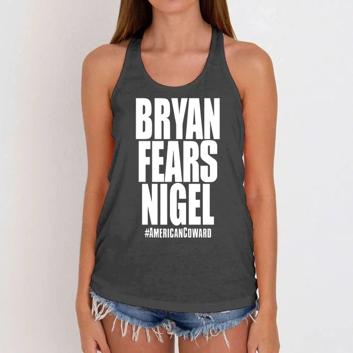 Bryan Fears Nigel Women's Knotted Racerback Tank