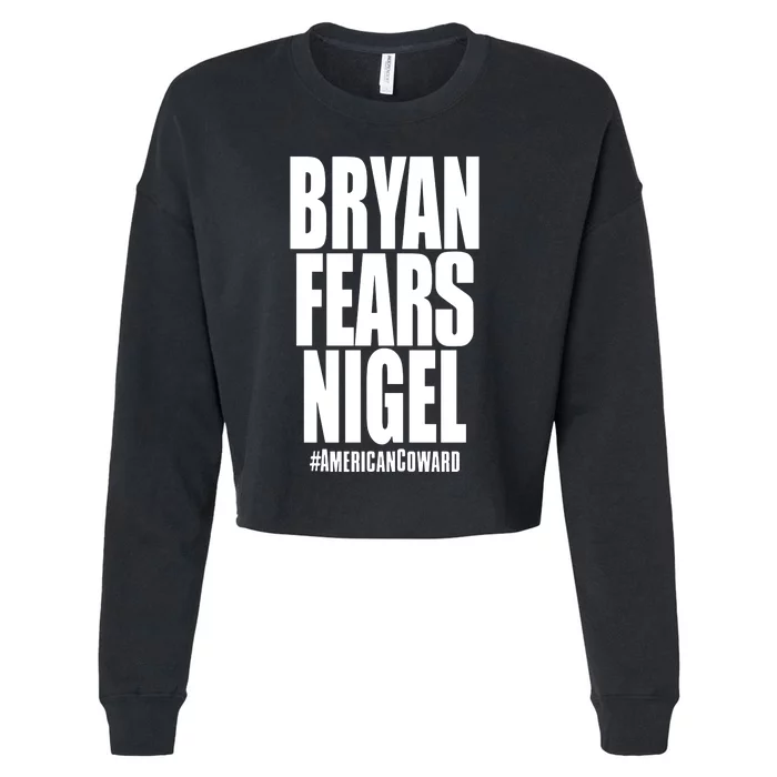 Bryan Fears Nigel Cropped Pullover Crew