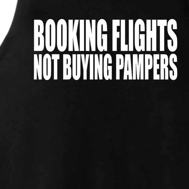 Booking Flights Not Buying Pampers Ladies Tri-Blend Wicking Tank