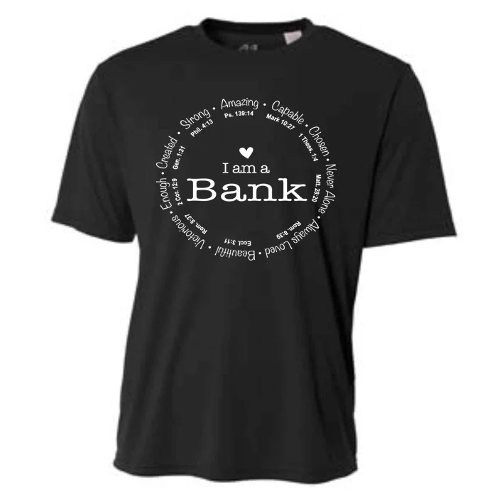 Bank Family Name Mom Name Mothers Day Gift Cooling Performance Crew T-Shirt