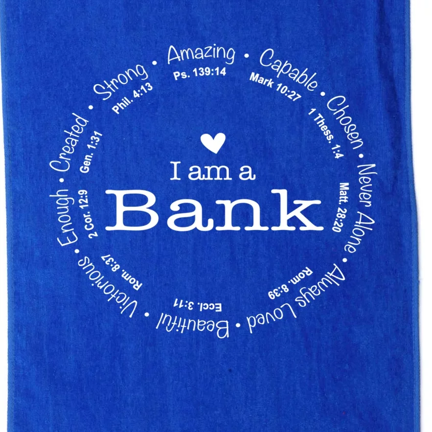 Bank Family Name Mom Name Mothers Day Gift Platinum Collection Golf Towel