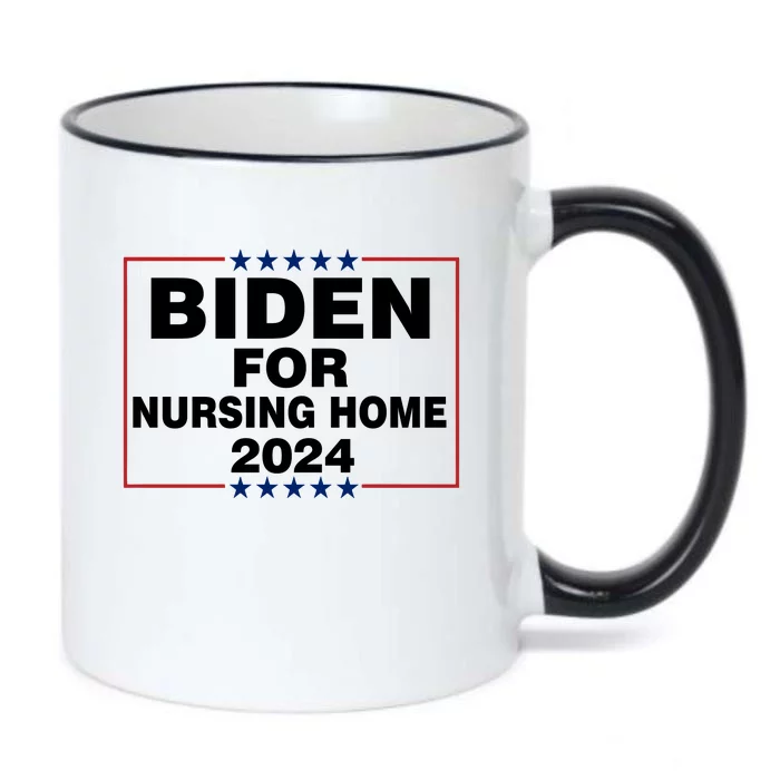 Biden For Nursing Home 2024 Black Color Changing Mug