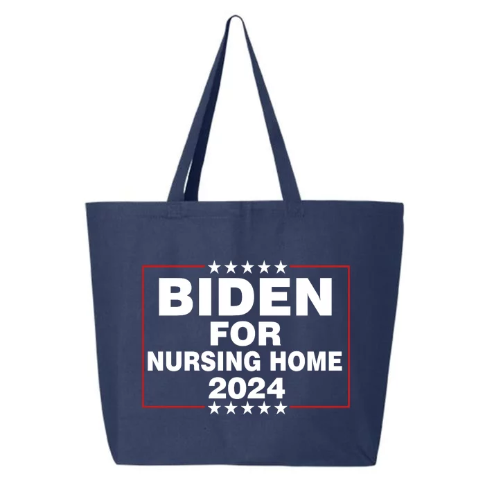 Biden For Nursing Home 2024 25L Jumbo Tote