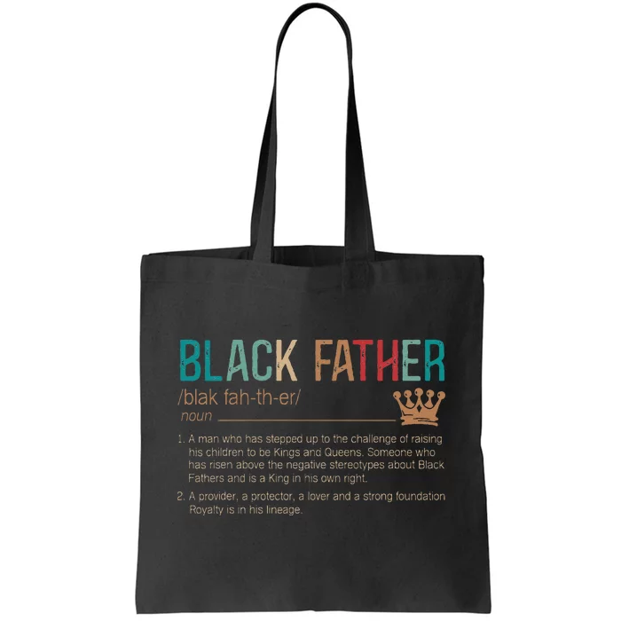 Black Father Noun Father Day Gifts Classic Tote Bag