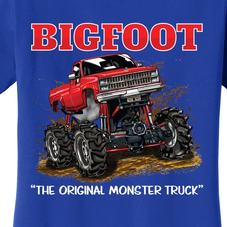 Big Foot Original Monster Truck Gift Women's T-Shirt