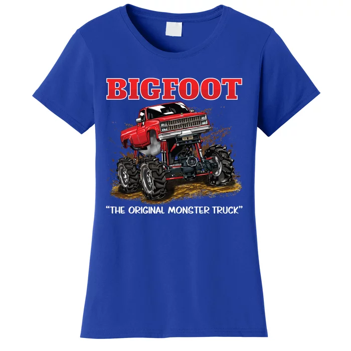 Big Foot Original Monster Truck Gift Women's T-Shirt