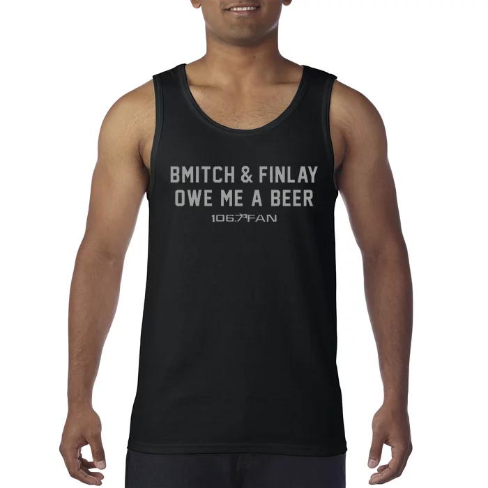 Bmitch Finlay Owe Me A Beer Tank Top