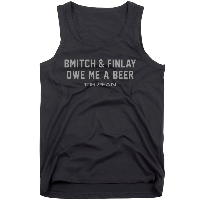 Bmitch Finlay Owe Me A Beer Tank Top