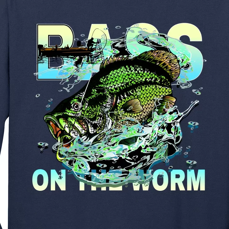 Bass Fishing On The Storm Long Sleeve Shirt