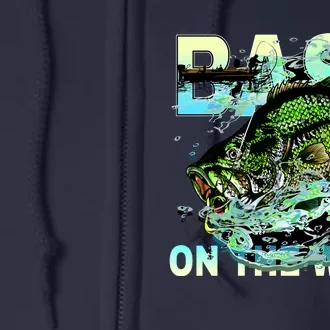 Bass Fishing On The Storm Full Zip Hoodie