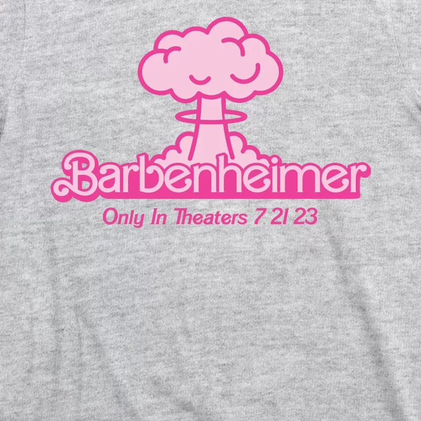 Barbenheimer Funny Only Theaters 7 21 23 T-Shirt