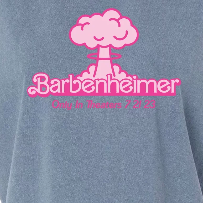 Barbenheimer Funny Only Theaters 7 21 23 Garment-Dyed Women's Muscle Tee