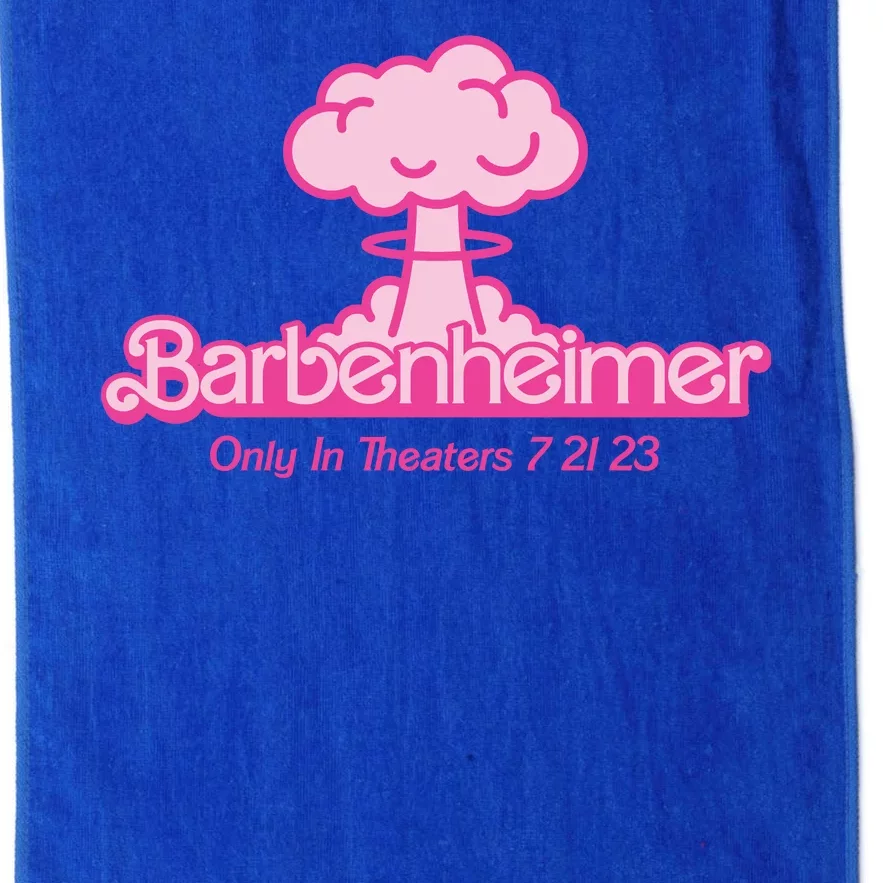 Barbenheimer Funny Only Theaters 7 21 23 Platinum Collection Golf Towel