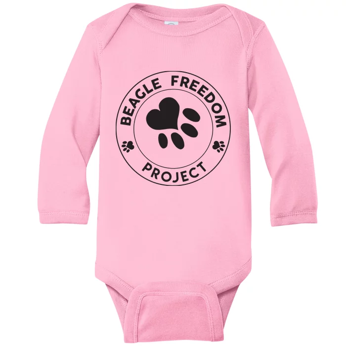 Beagle Freedom Project Rescue Dogs Free The Beagles Baby Long Sleeve Bodysuit