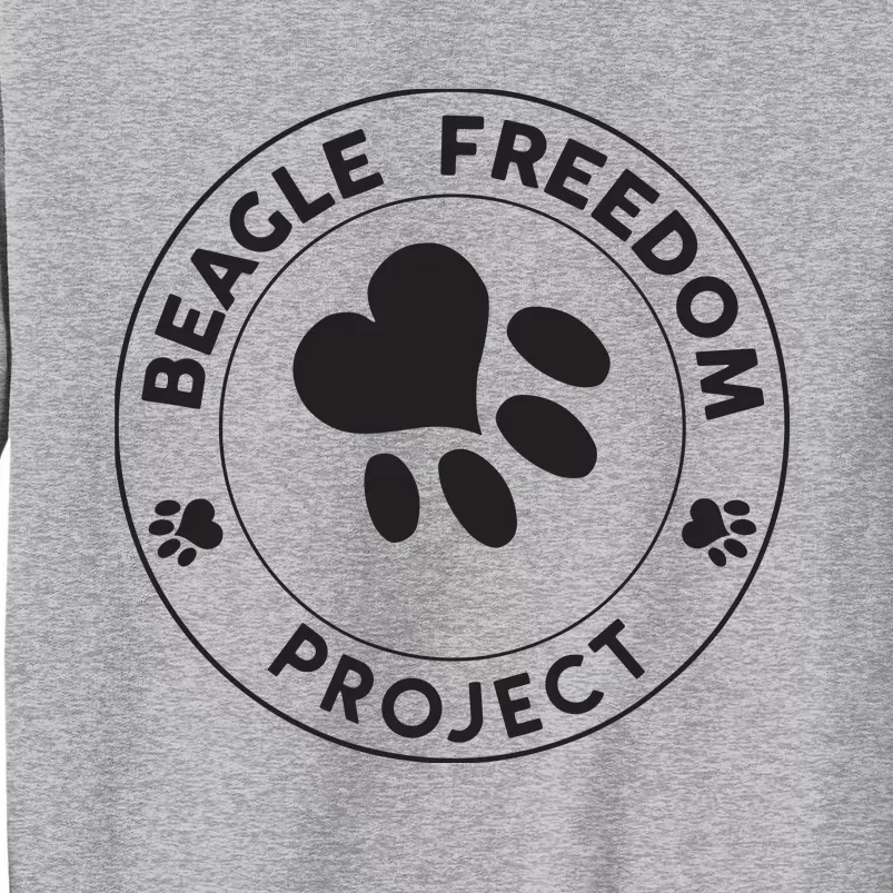 Beagle Freedom Project Rescue Dogs Free The Beagles Tall Sweatshirt