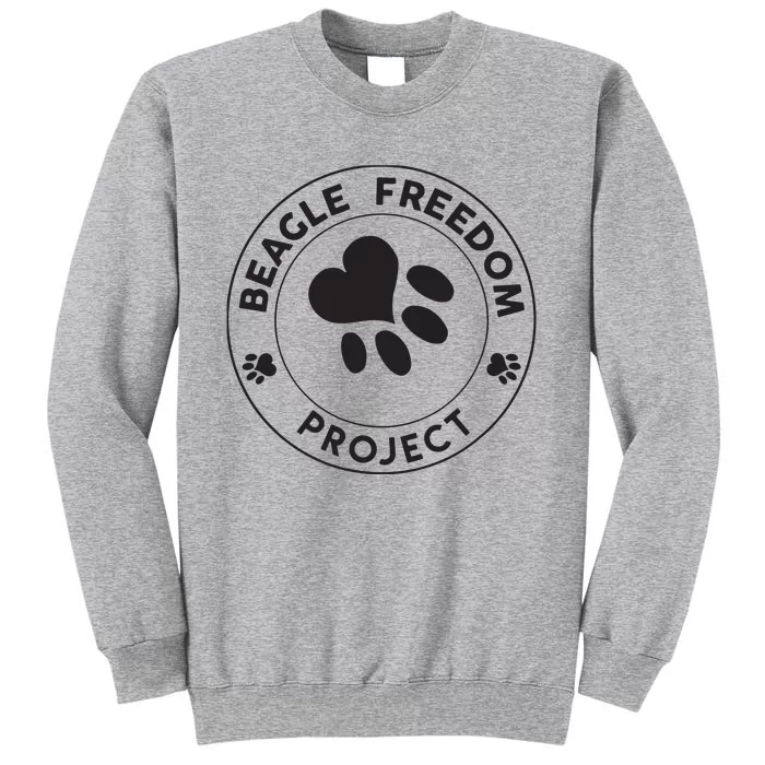 Beagle Freedom Project Rescue Dogs Free The Beagles Tall Sweatshirt