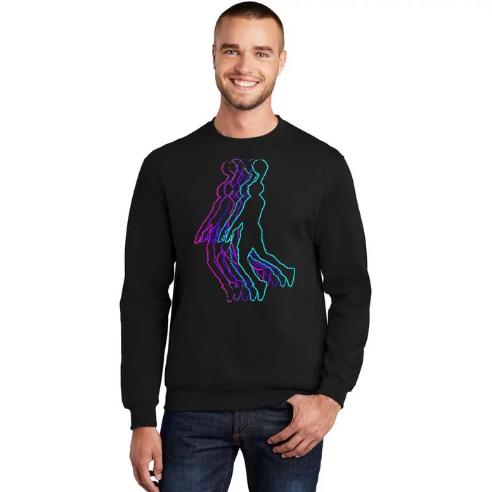 Basketball For Player Slam Dunk Tall Sweatshirt