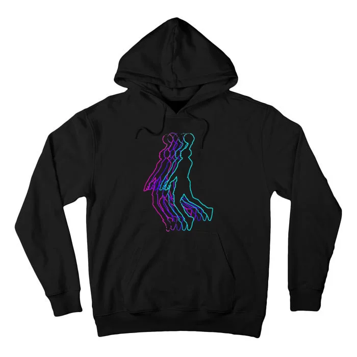 Basketball For Player Slam Dunk Tall Hoodie