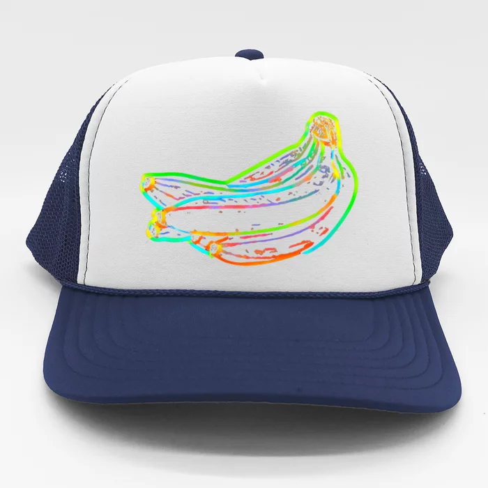 Banana Fruit Pop Art Gift Trucker Hat