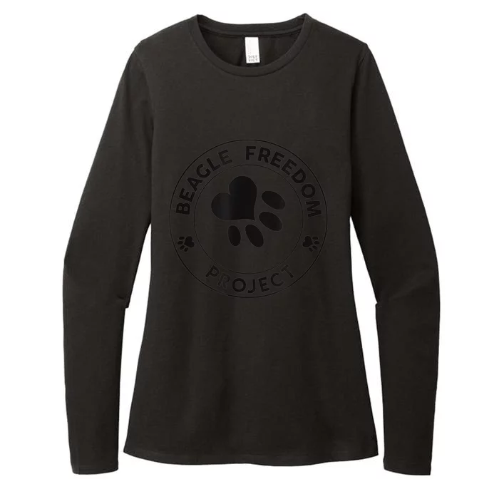 Beagle Freedom Project Rescue Dogs Free The Beagles Womens CVC Long Sleeve Shirt