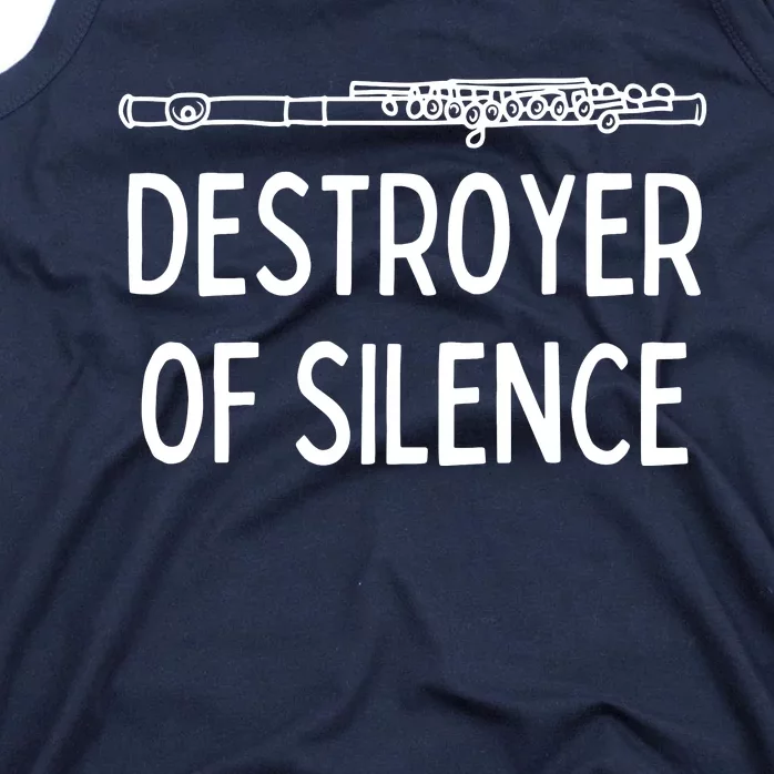 Best Flute Player Band Music Flautist Funny Flute Tank Top