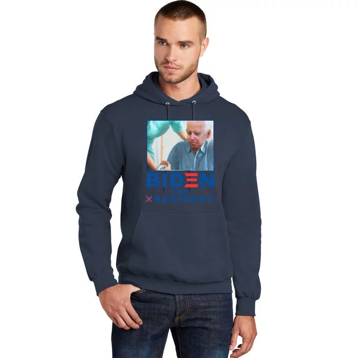 Biden For Resident Funny Biden Nursing Gift Tall Hoodie