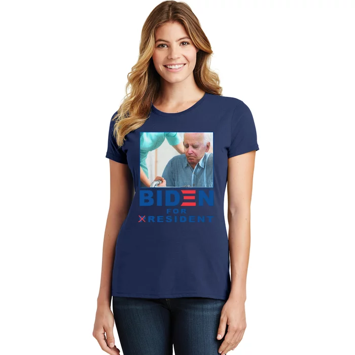 Biden For Resident Funny Biden Nursing Gift Women's T-Shirt