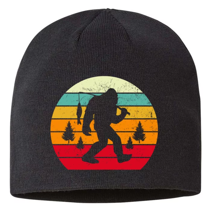 Bigfoot Fishing Retro Sunset 8 1/2in Sustainable Knit Beanie