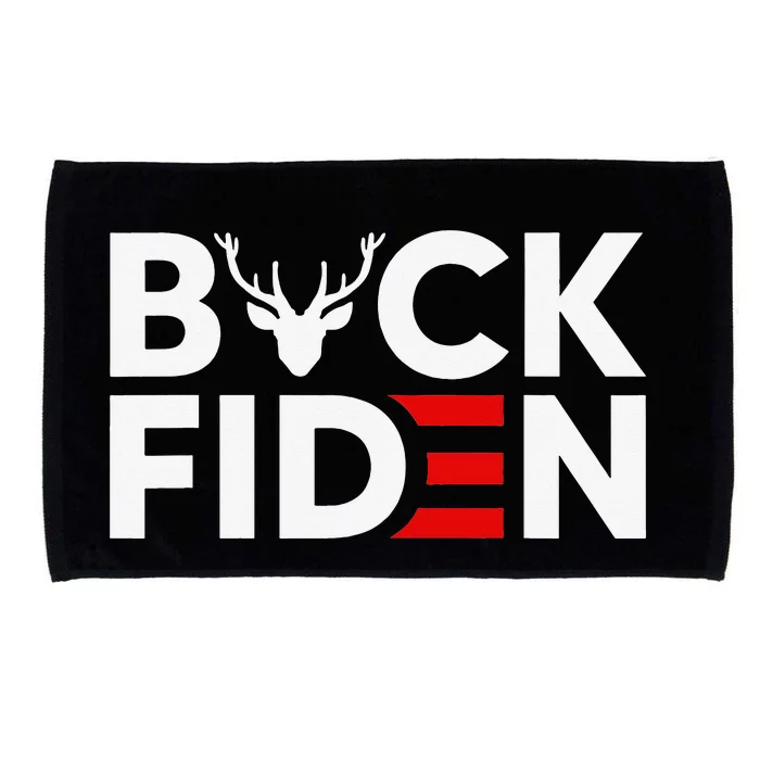 Buck Fiden Retro American Flag Buck Fiden And His Mandates Microfiber Hand Towel