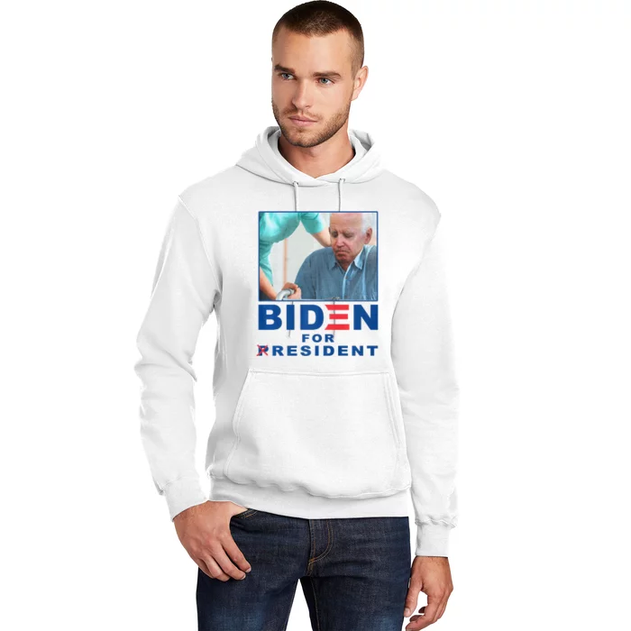 Biden For Resident Funny Biden Nursing Hoodie