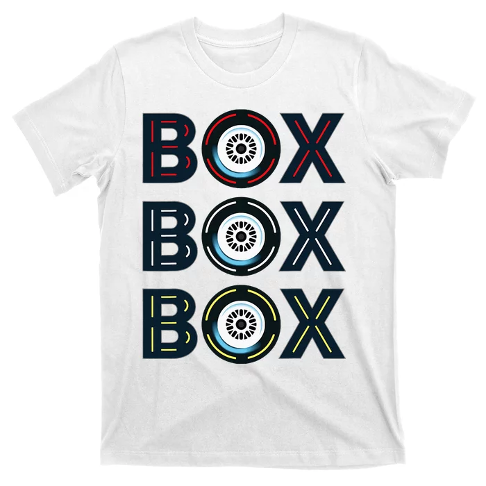 Box F1 Radio Call Box Radio Call To Pit Stop T-Shirt