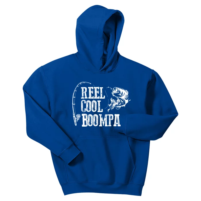 Boompa Fishing: Reel Cool Boompa Funny Gift Cool Gift Kids Hoodie